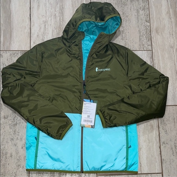 cotopaxi Jackets & Blazers - Cotopaxi women’s Jacket - Olive and Aqua